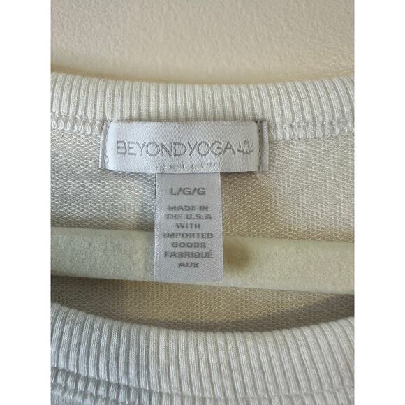 NWOT Beyond Yoga Womens Out of Town White Minimalist Athleisure Dress Large - Picture 5 of 9